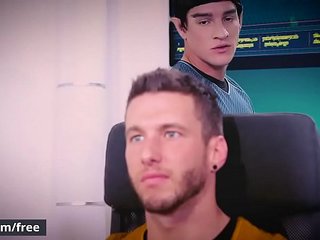 (Jordan Boss, Micah Brandt) - Star Trek A Gay Xxx Parody Part 2 - Super Gay Hero - Trailer preview - Men.com