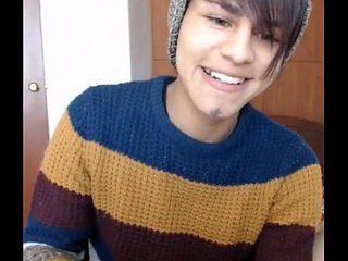 This adorable latino boy shows his delicious hole