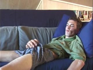 Damon Beats Off With Sex Toy