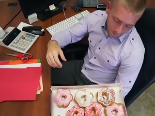 Lonely boys got bored of work so they fuck instead