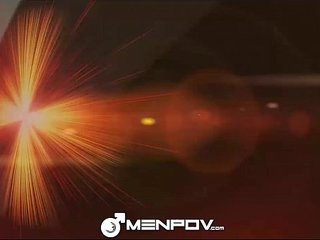 MenPov Cute guys fuck on a sex swing